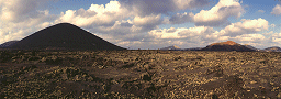 Vulkanische Landschaft